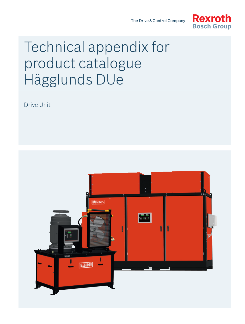 Technical Appendix for Product Catalogue Hägglunds Due