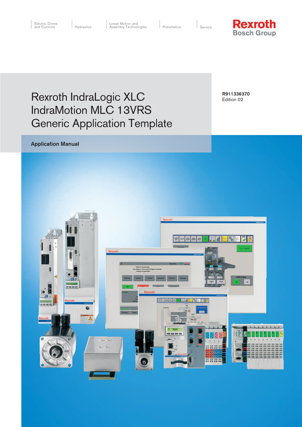 Rexroth Indralogic XLC Indramotion MLC 13VRS Generic Application Template