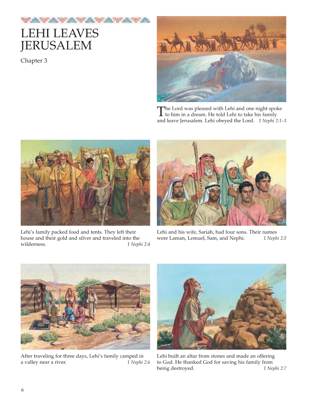 LEHI LEAVES JERUSALEM Chapter 3