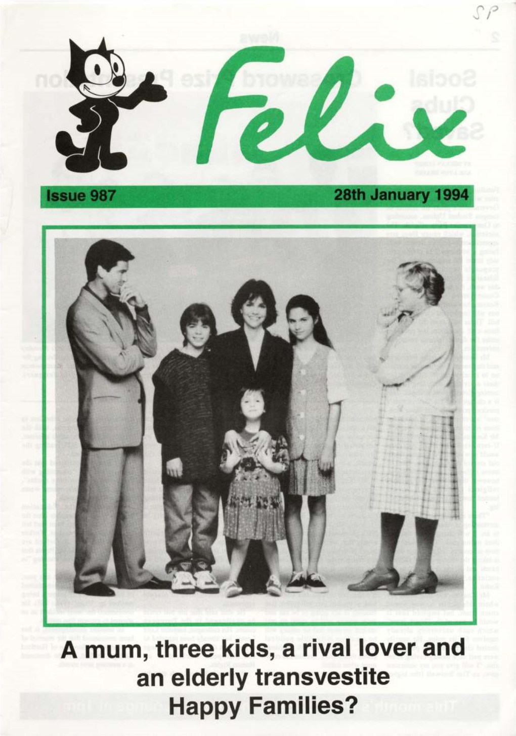 Felix Issue 0985, 1994