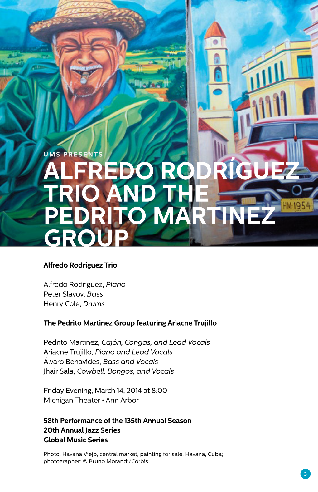 Alfredo Rodríguez Trio and the Pedrito Martinez Group