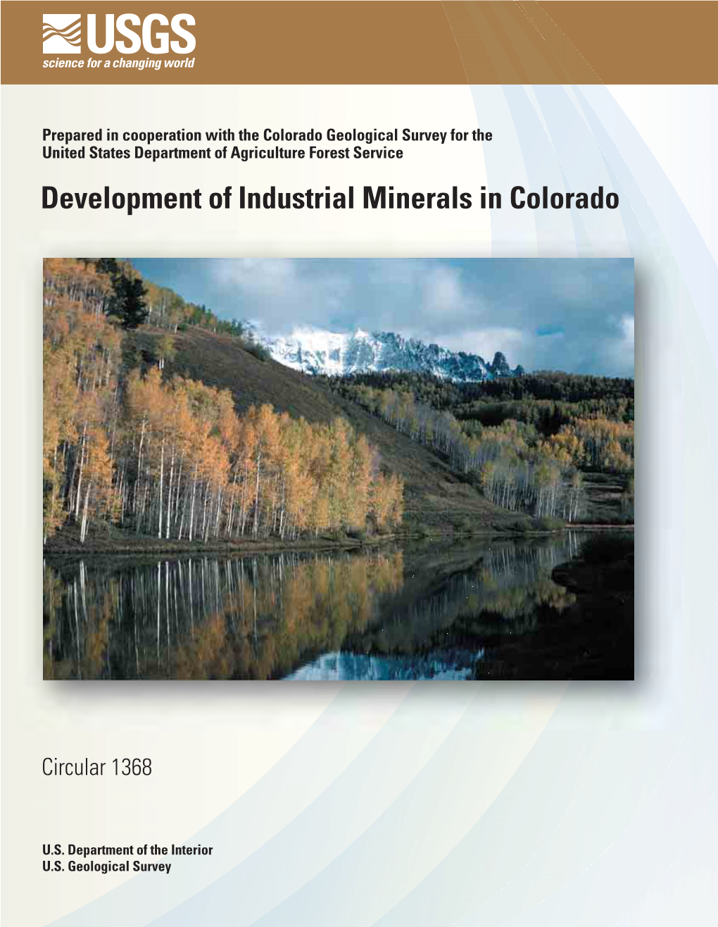 Development of Industrial Minerals in Colorado