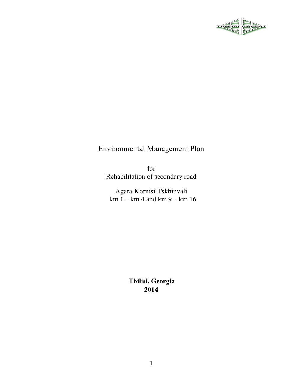 Environmental Management Plan