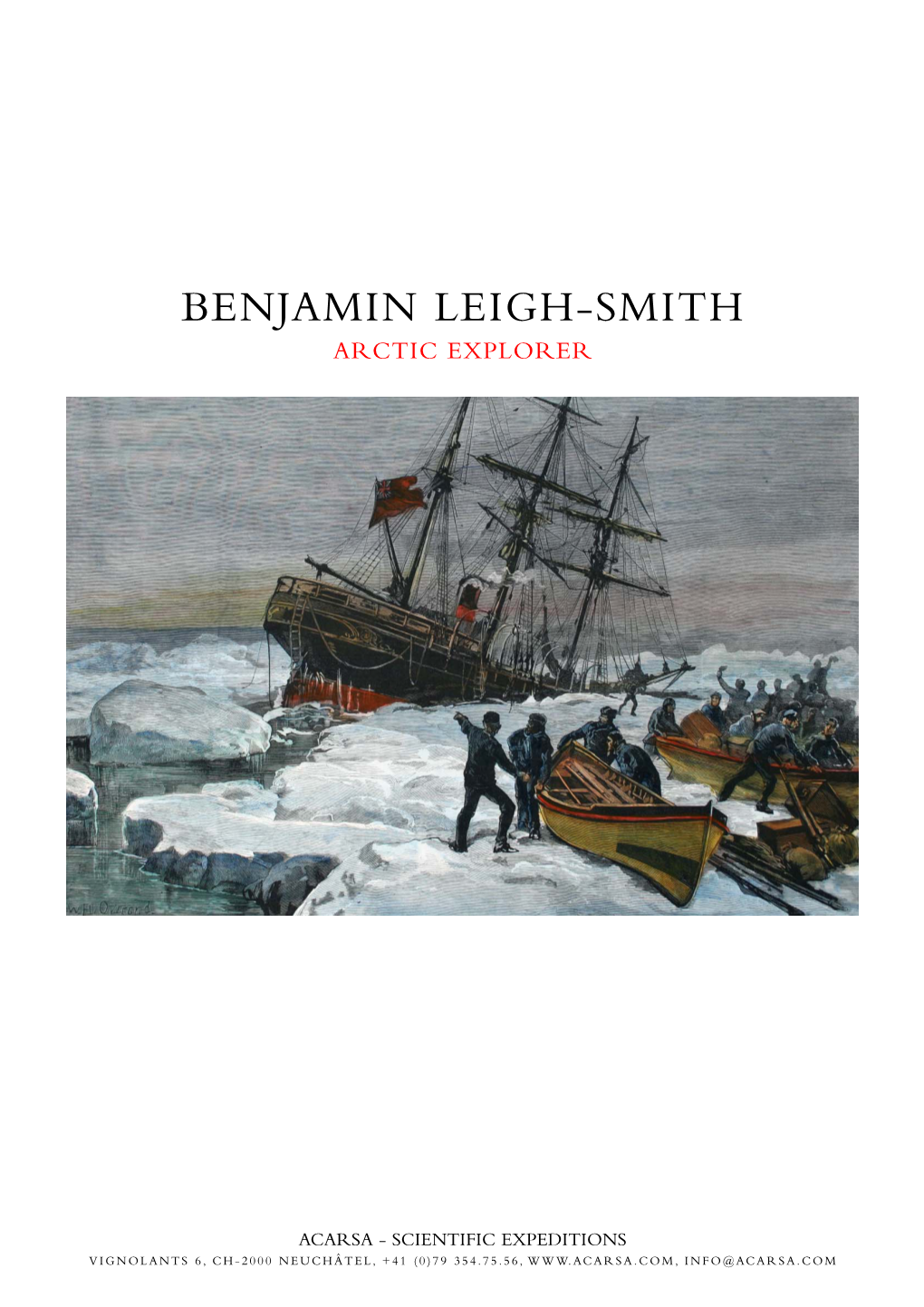 Benjamin Leigh-Smith Arctic Explorer