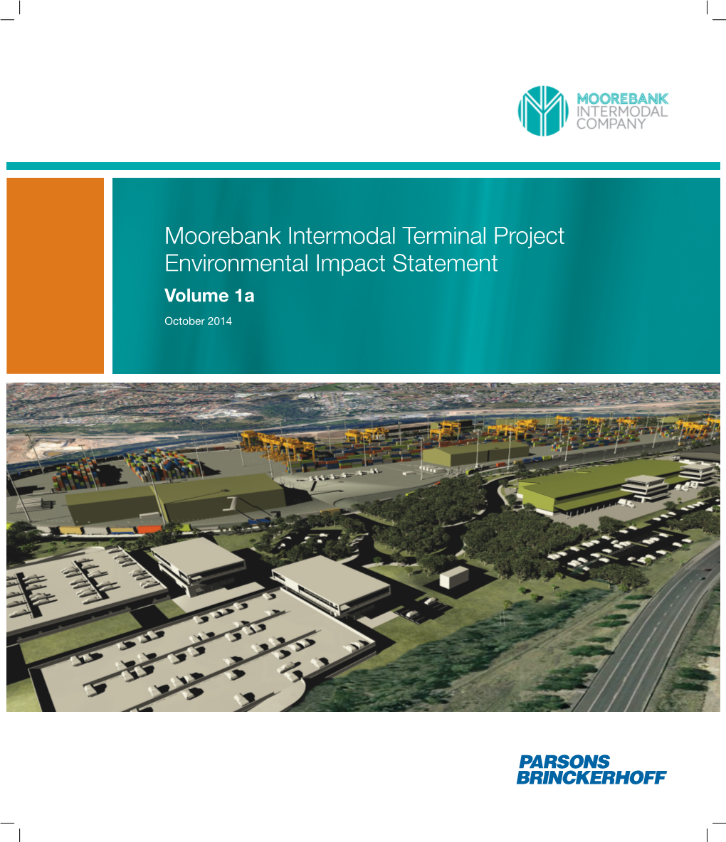 Moorebank Intermodal Terminal Project – Environmental Impact Statement