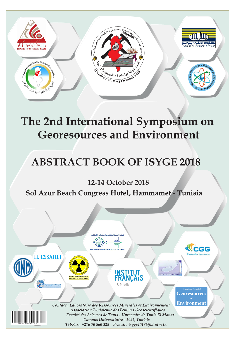 The 2Nd International Symposium on Georesources and Environment