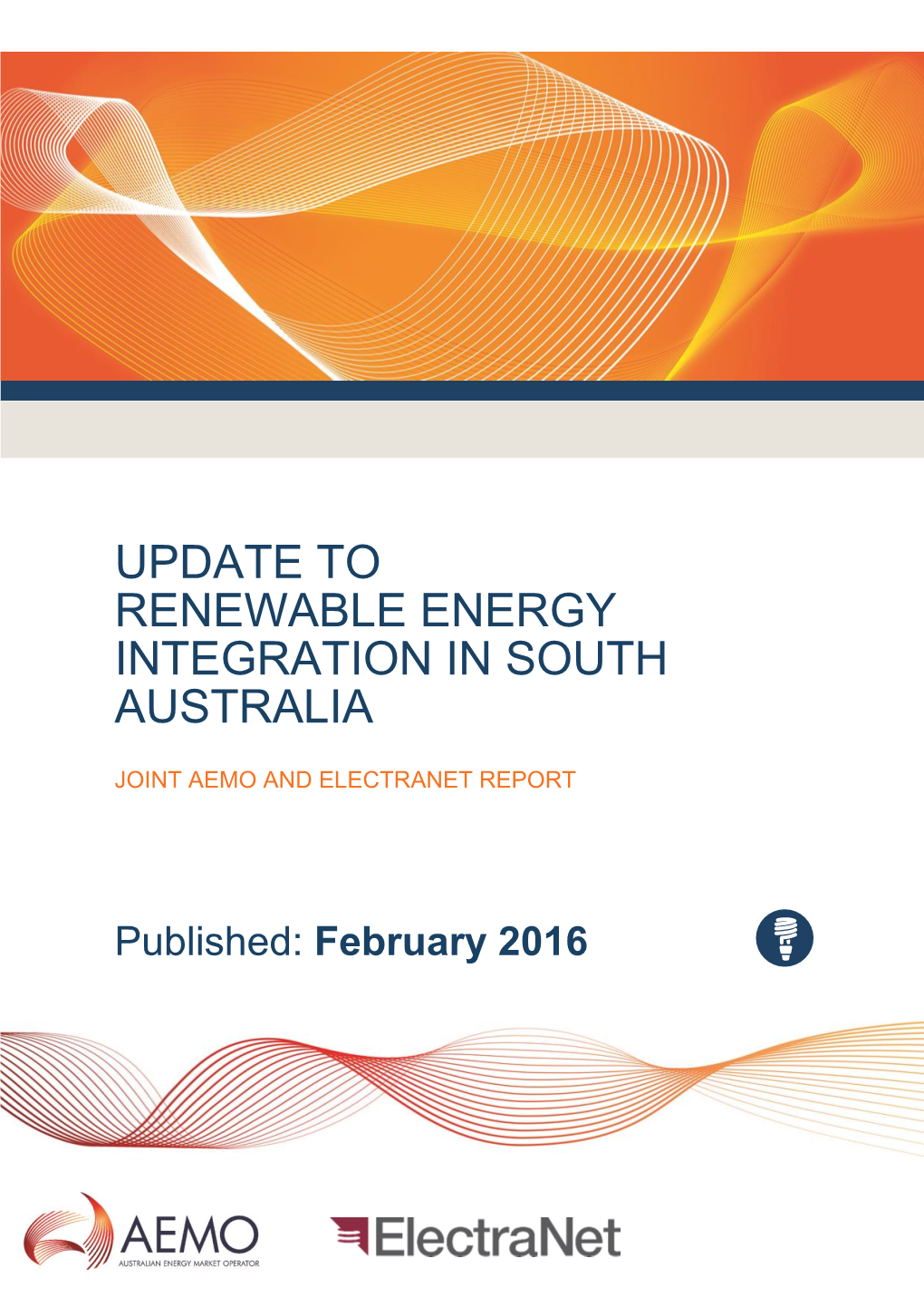 Update to Renewable Energy Integration in South