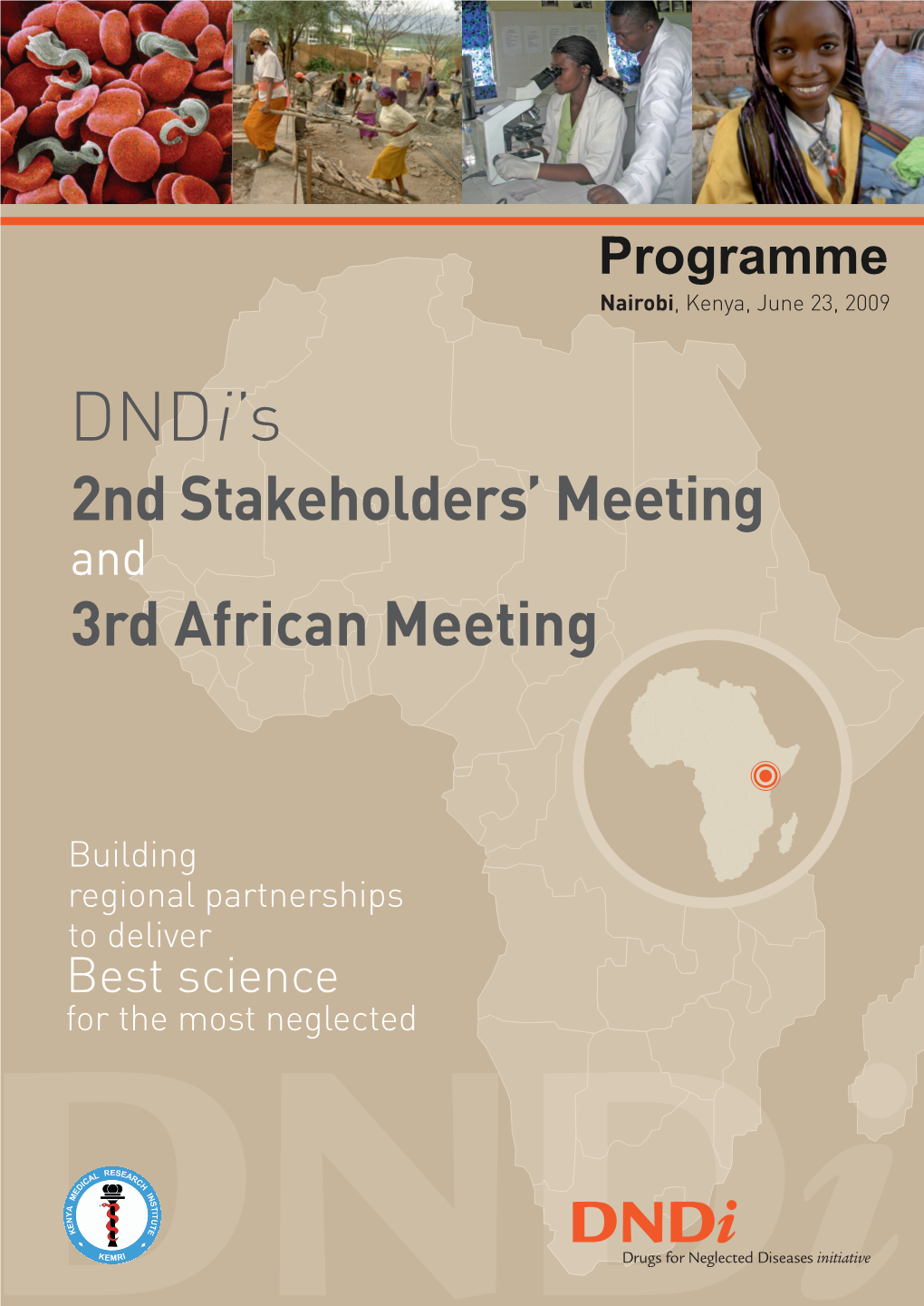 Programme Nairobi, Kenya, June 23, 2009