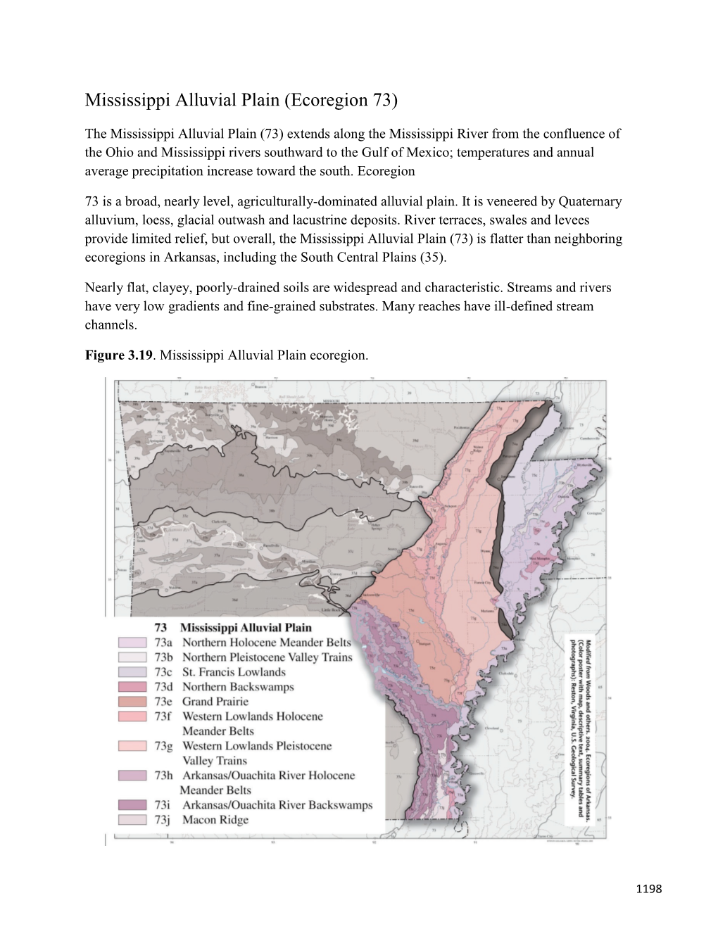 Mississippi Alluvial Plain (Ecoregion 73)