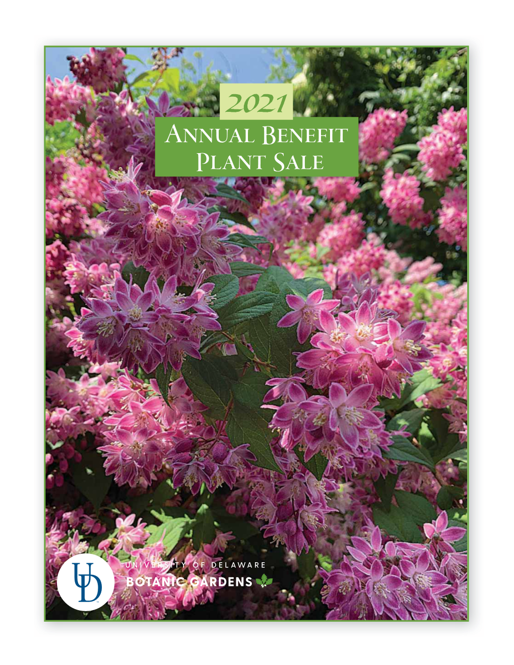 2021 UDBG Spring Plant Sale Catalog