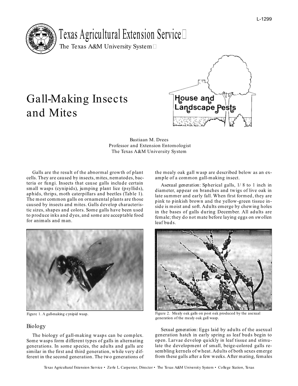 Gall-Making Insects and Mites