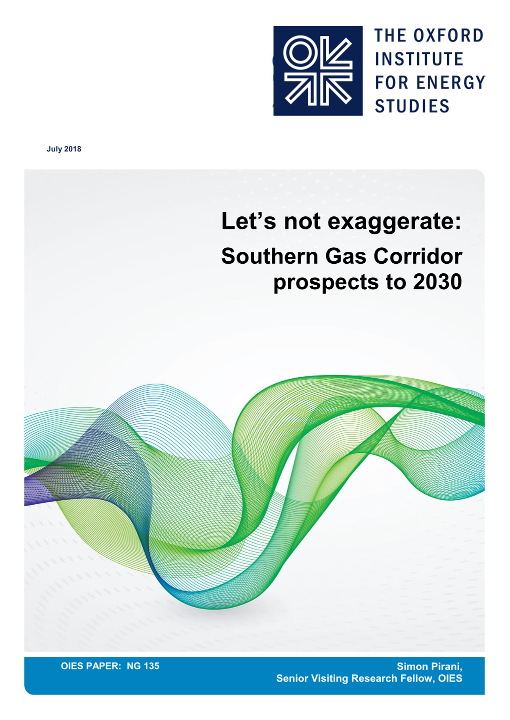 Let's Not Exaggerate: Southern Gas Corridor Prospects to 2030