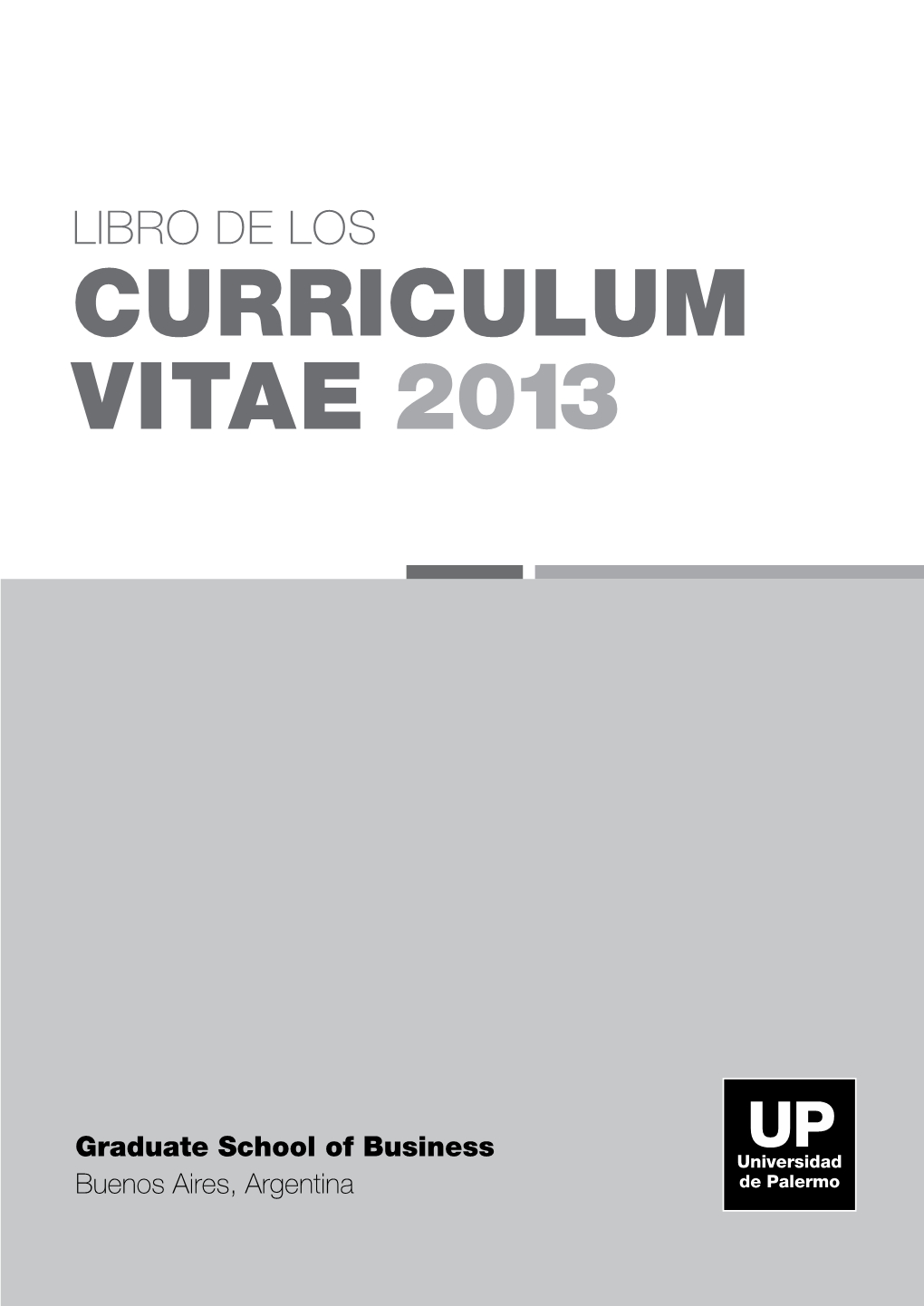 Curriculum Vitae 2013