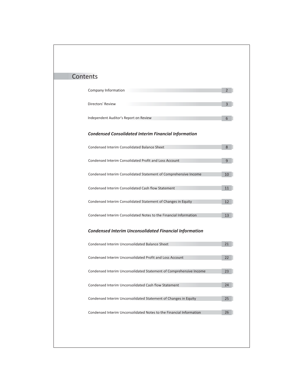 AGL Interim Financial Statements Dec. 31,2011