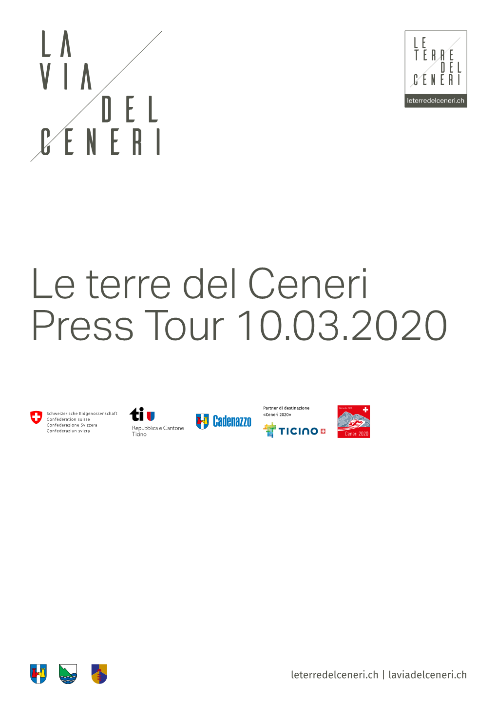 Le Terre Del Ceneri Press Tour 10.03.2020