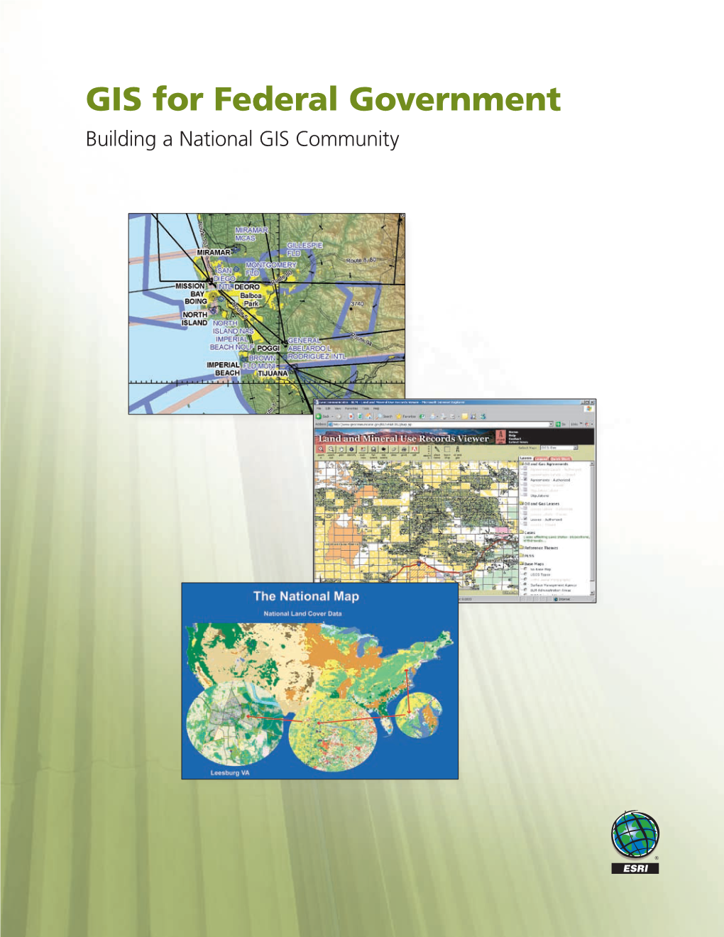 GIS for Federal Government