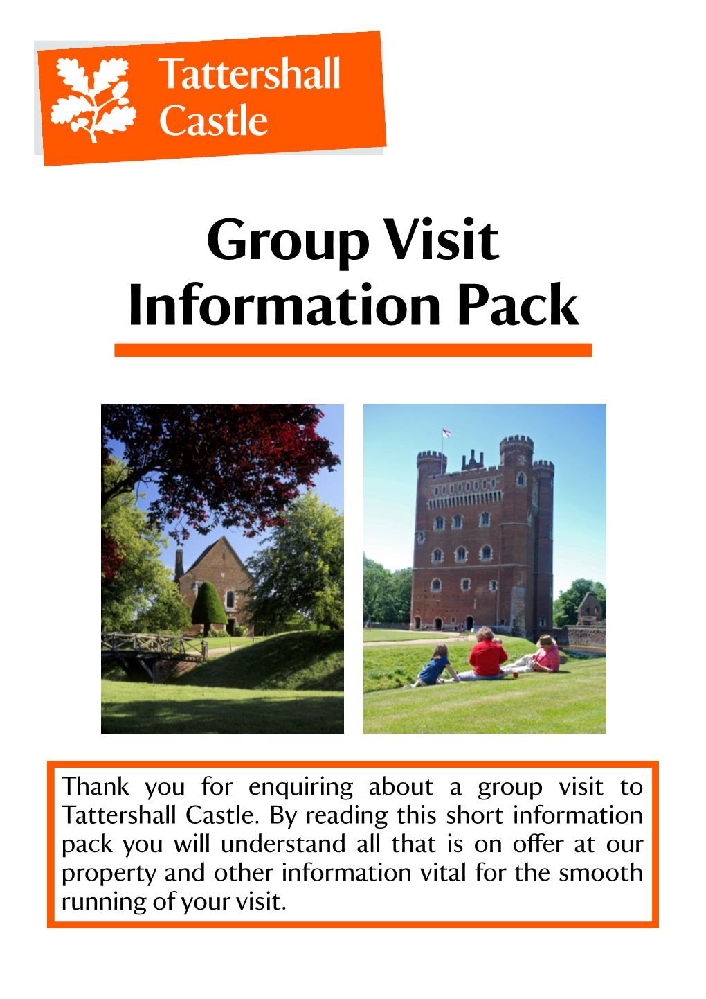 Group Visit Information Pack