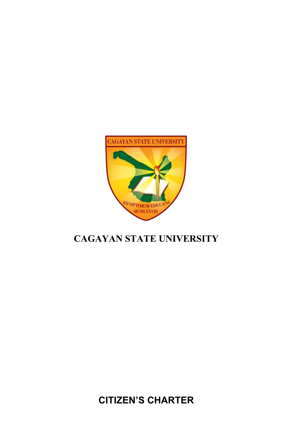 Cagayan State University Citizen's Charter