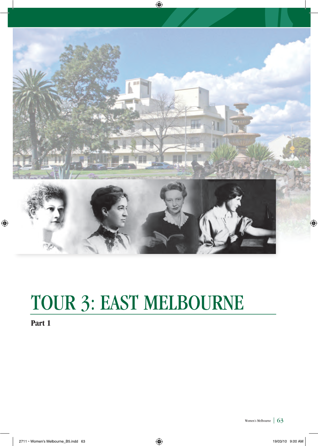 TOUR 3: EAST MELBOURNE Part 1