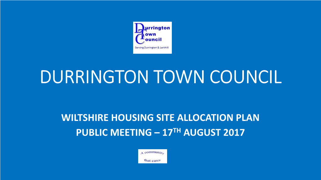 Durrington Town Council