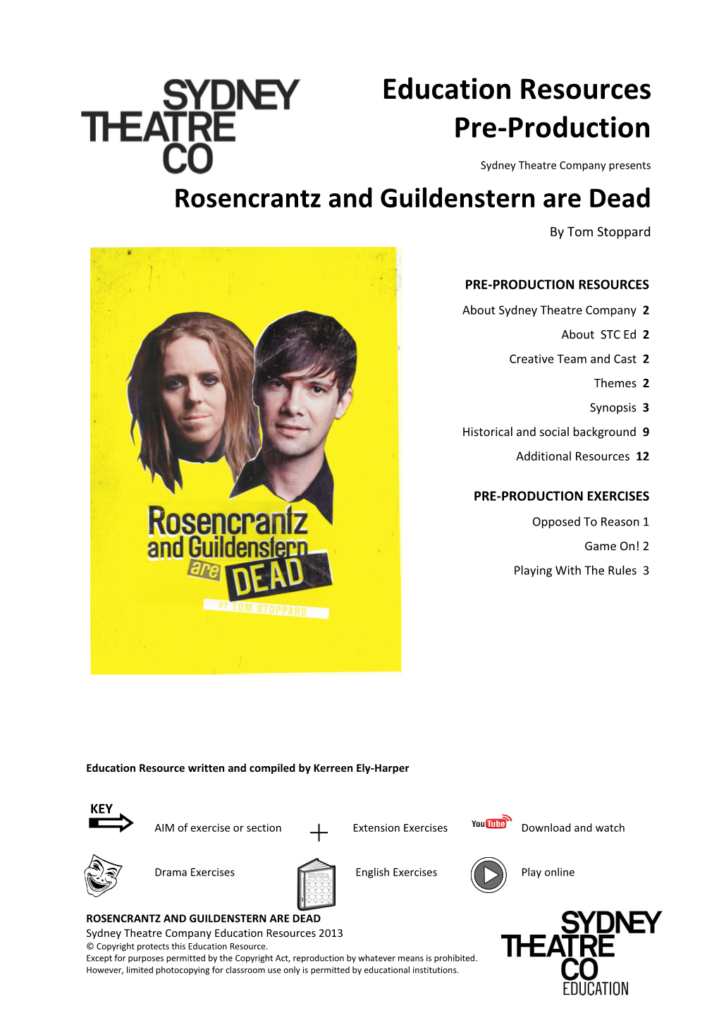 Rosencrantz and Guildenstern Are Dead by Tom Stoppard