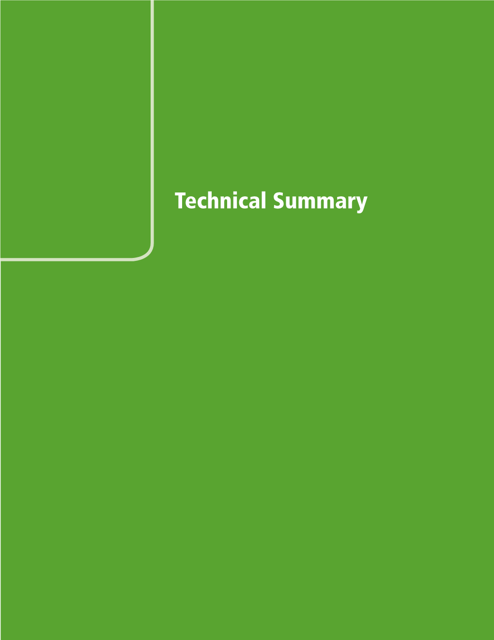 TS Technical Summary