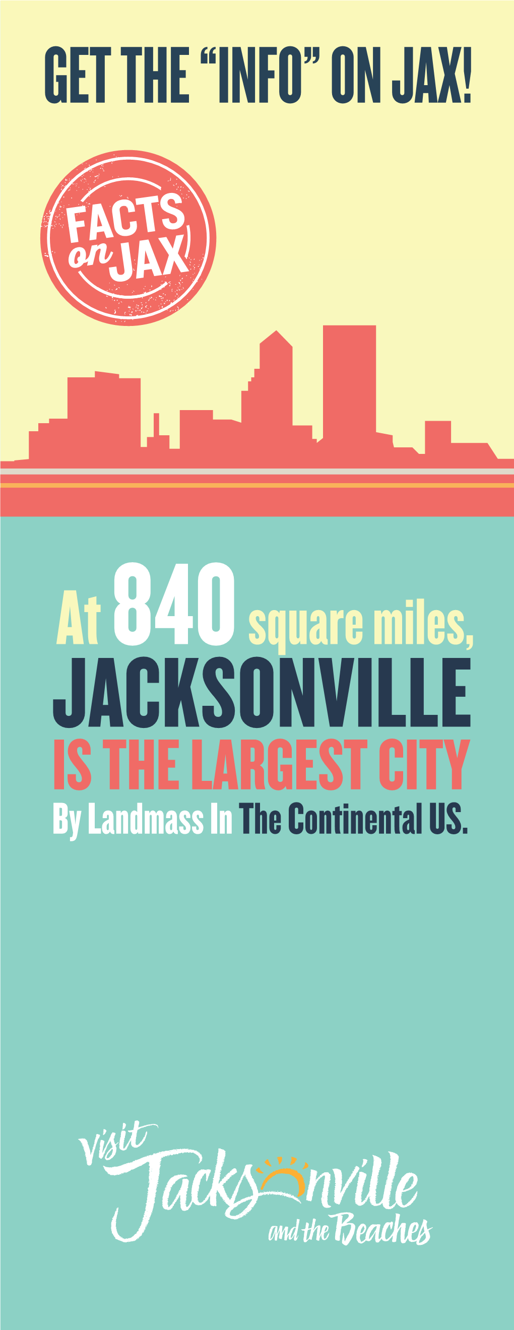 JACKSONVILLEJACKSONVILLE ISIS the the LARGEST LARGEST CITYCITY Byby Landmass Landmass in in Thethe Continental US