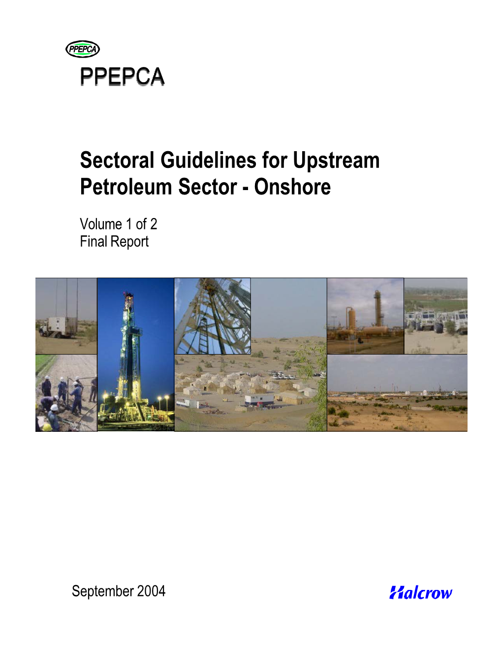 Sectoral for Upstream Petroleum Sector