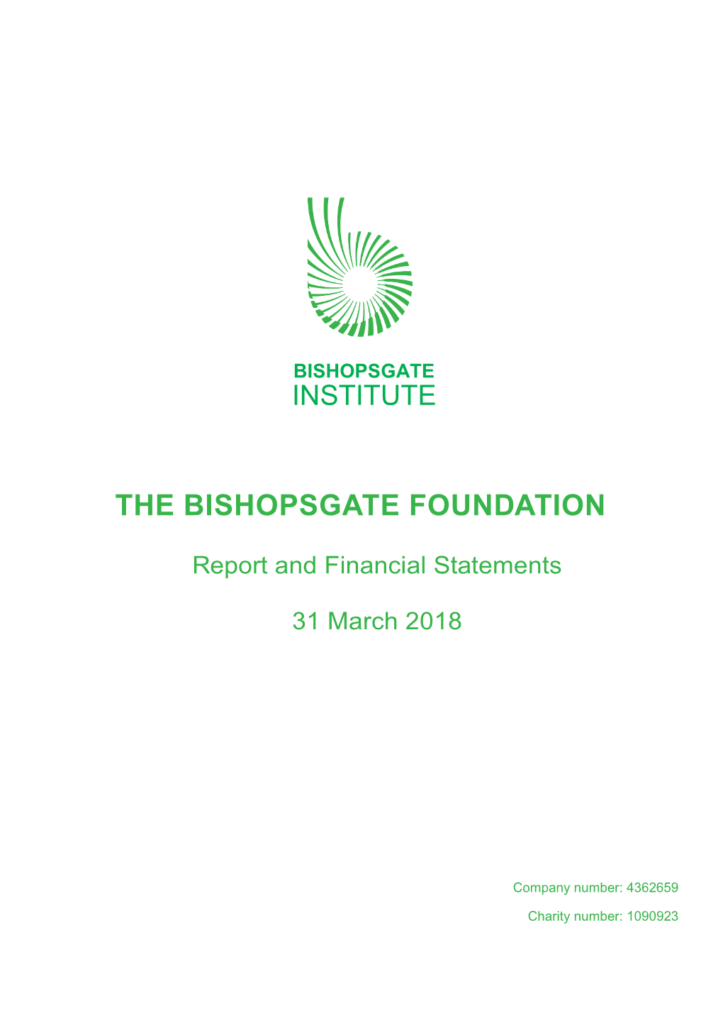 The Bishopsgate Foundation