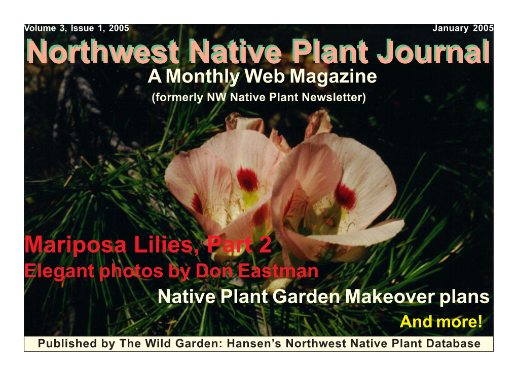 January 2005, Vol. 3, Issue 1