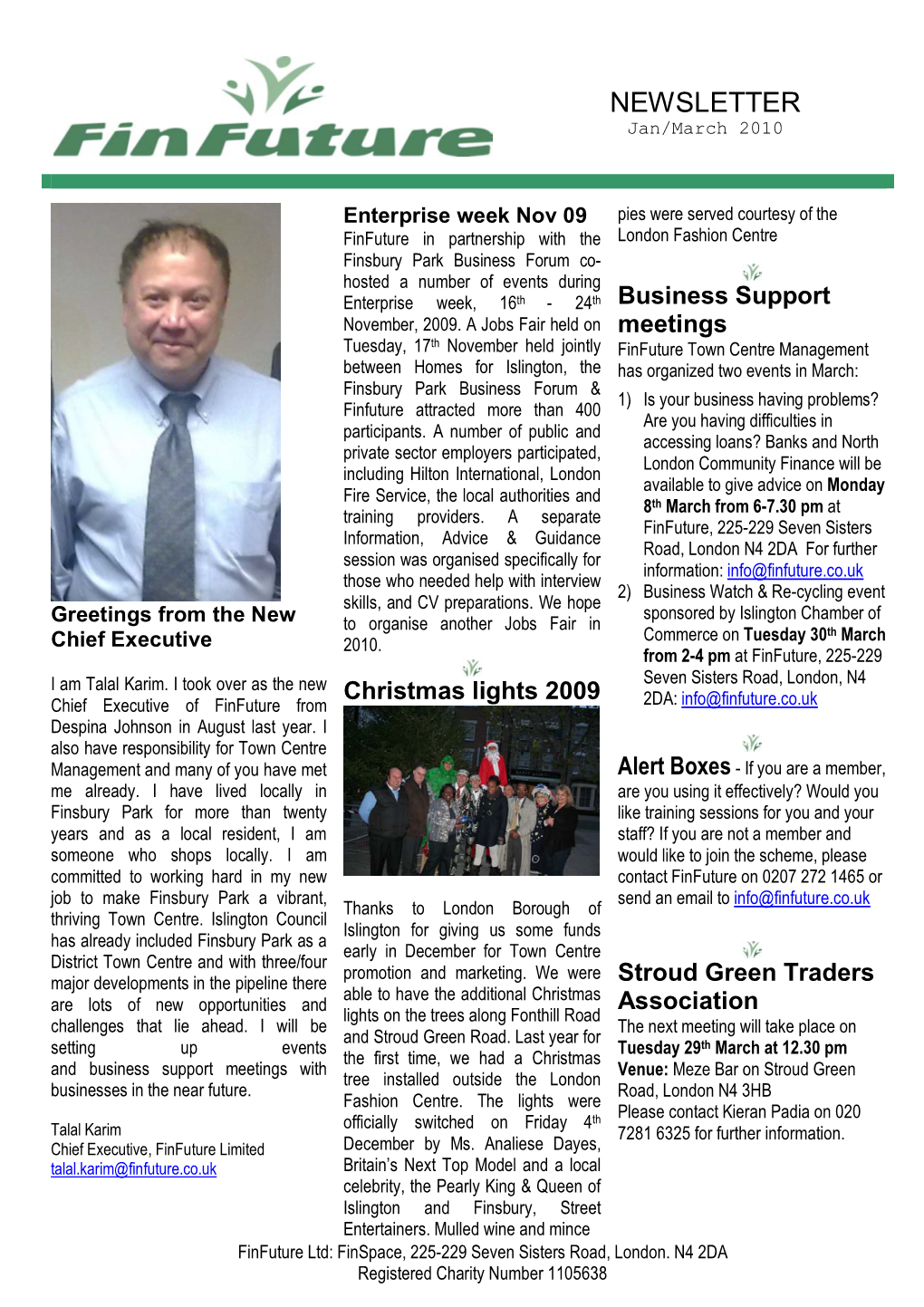 NEWSLETTER Jan/March 2010