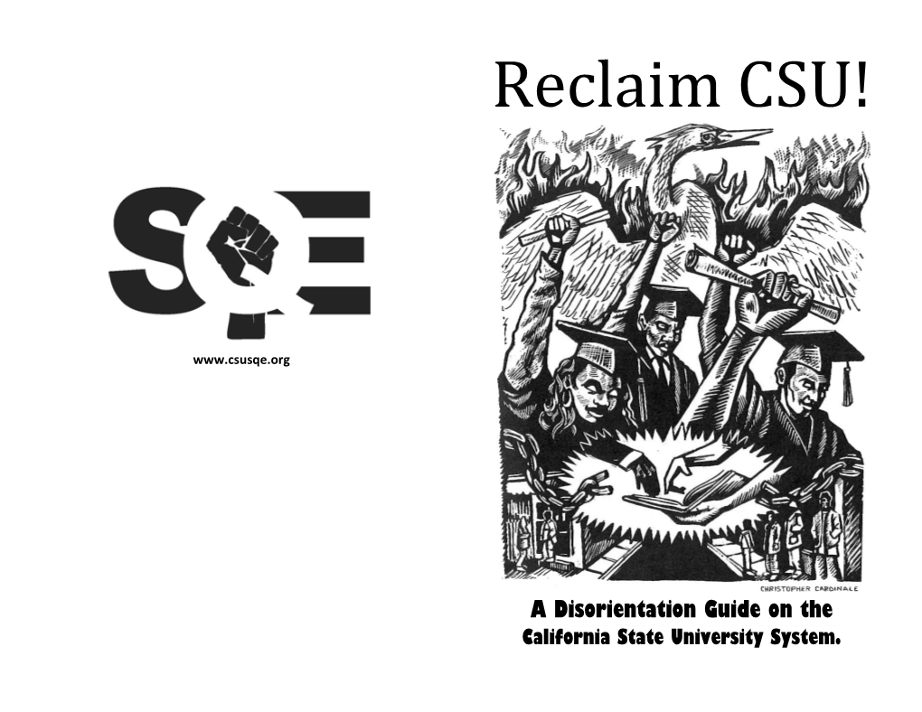 Disorientation Guide on the California State University System