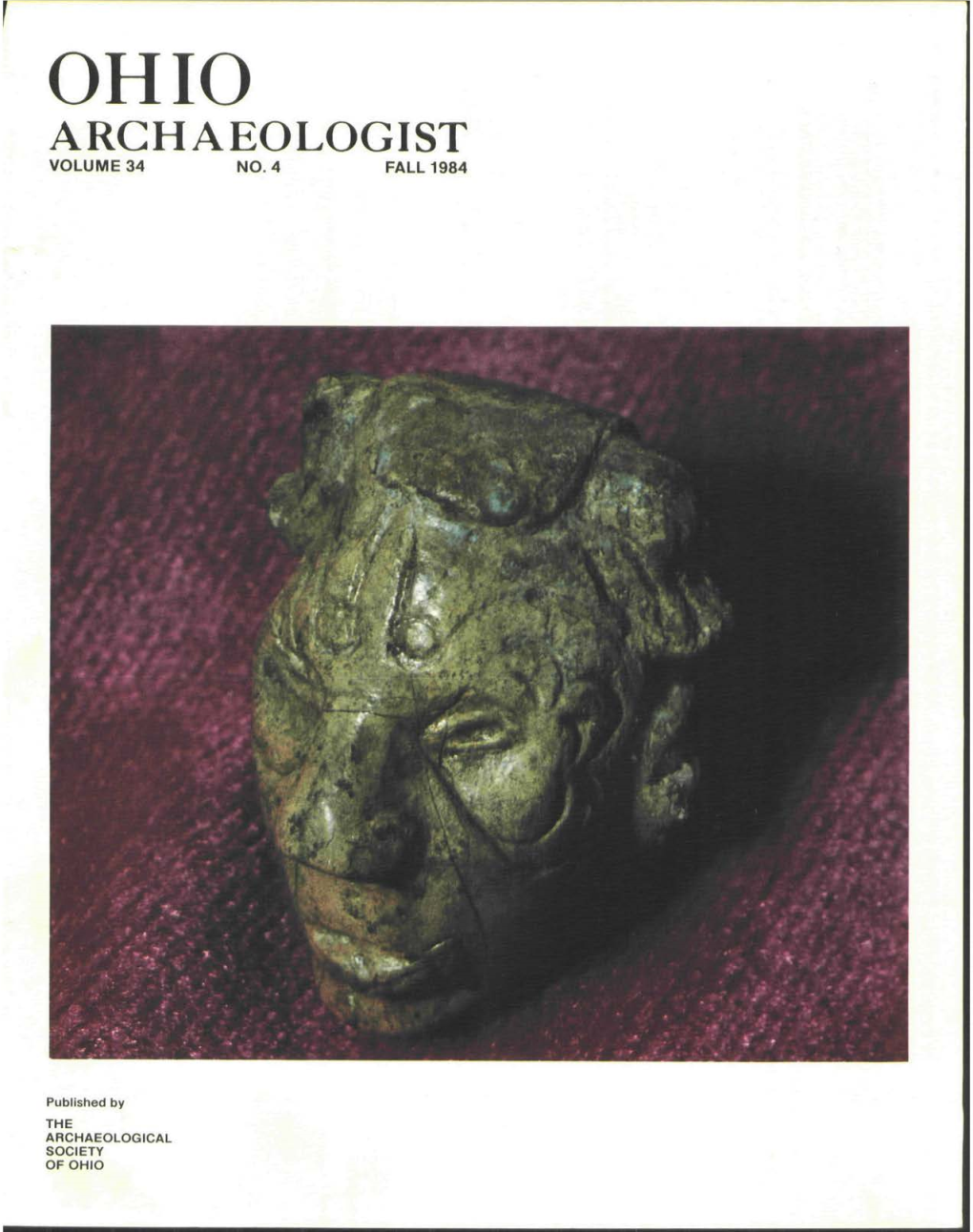 Ohio Archaeologist Volume 34 No