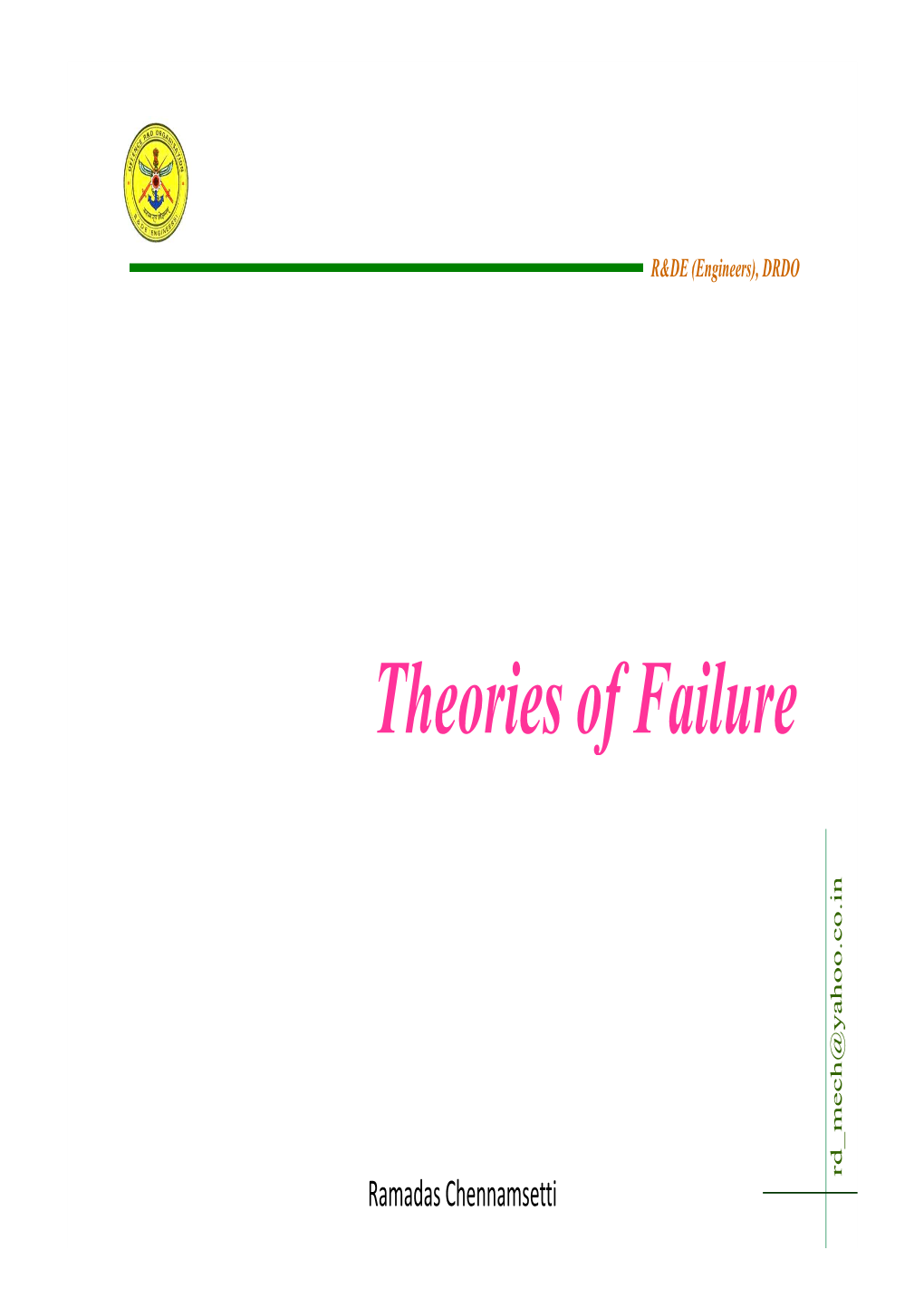 Theories of Failure.Pdf