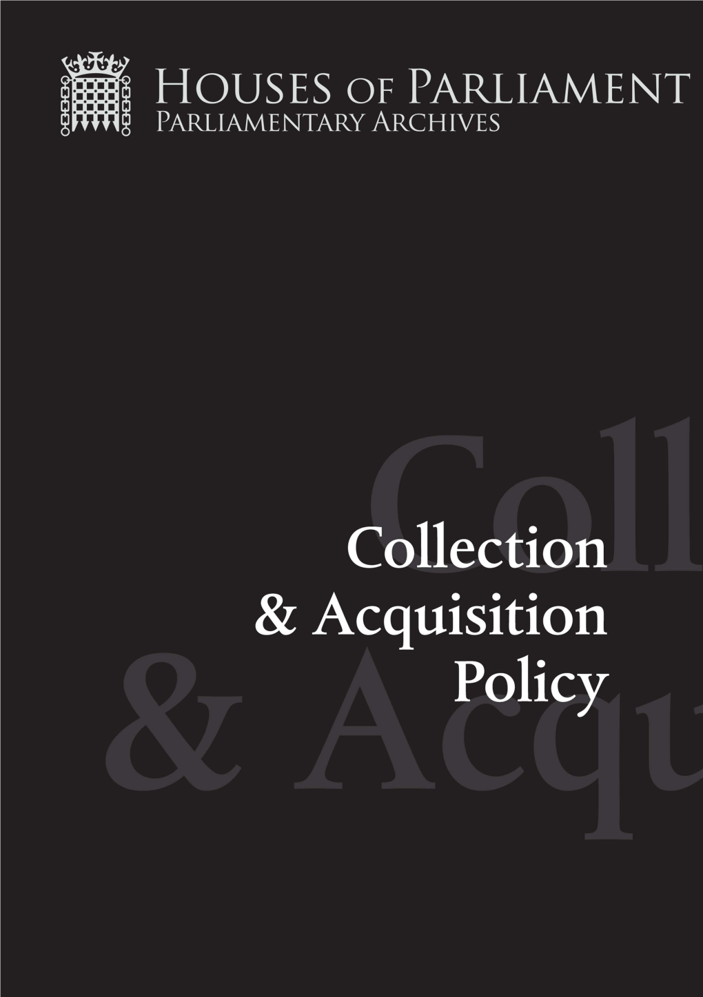 Collection & Acquisition Policy