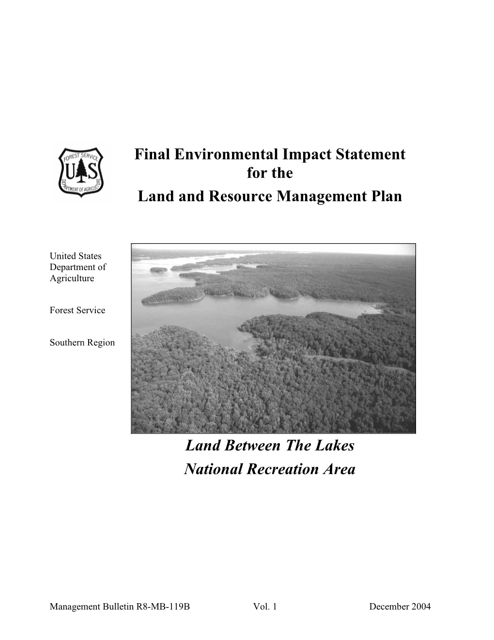 Final Environmental Impact Statement (FEIS)