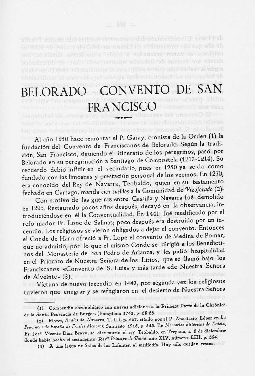 Belorado - Convento De San Francisco