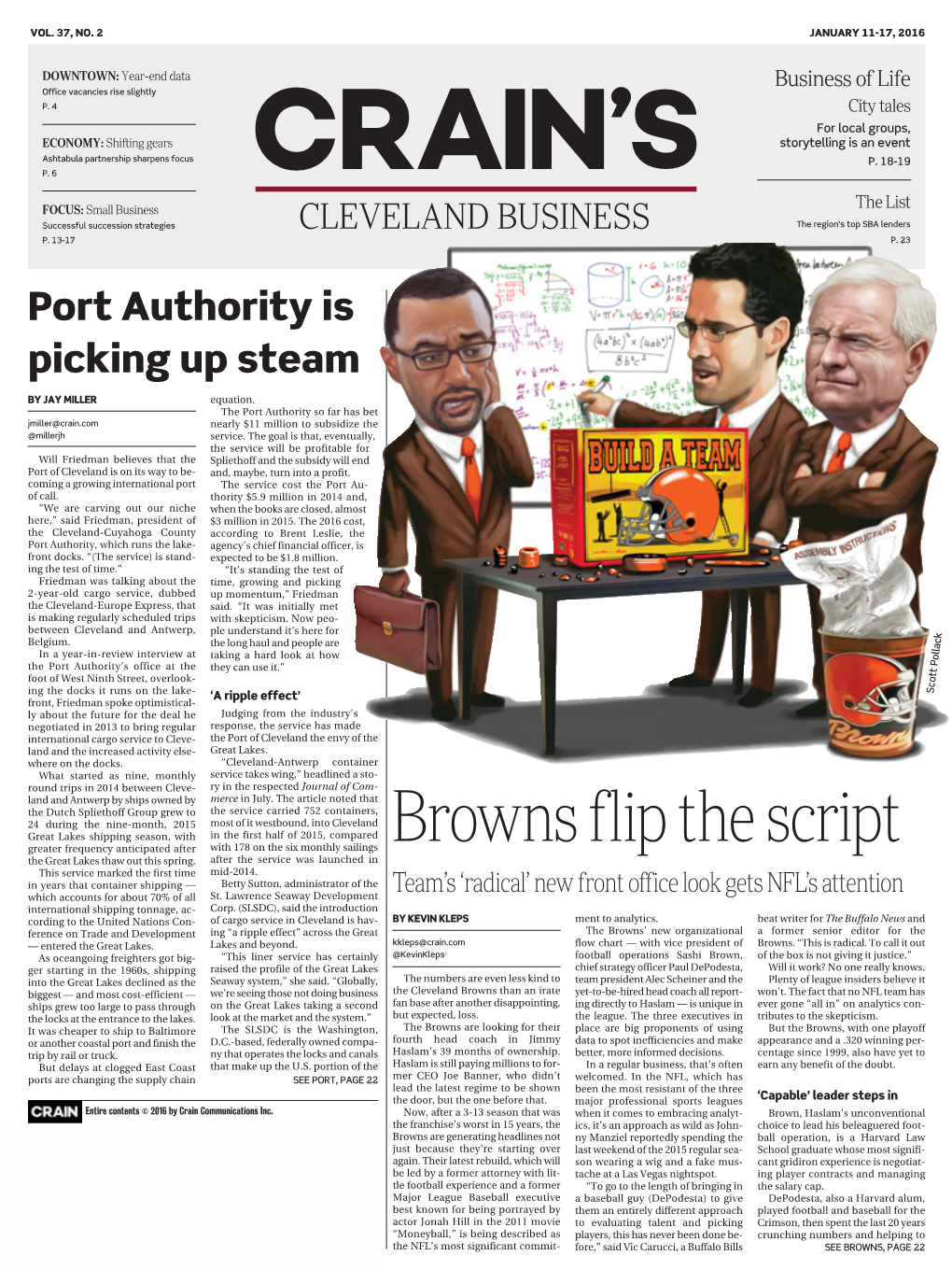 Browns Flip the Script the Great Lakes Thaw out This Spring