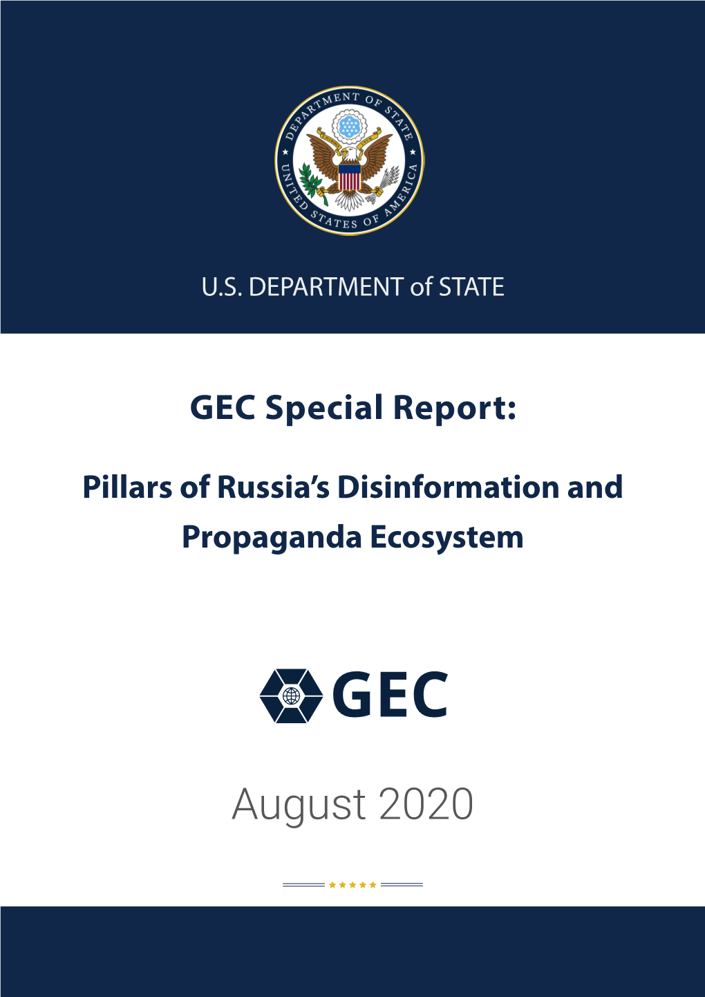 Pillars of Russia's Disinformation and Propaganda Ecosystem (State.Gov)