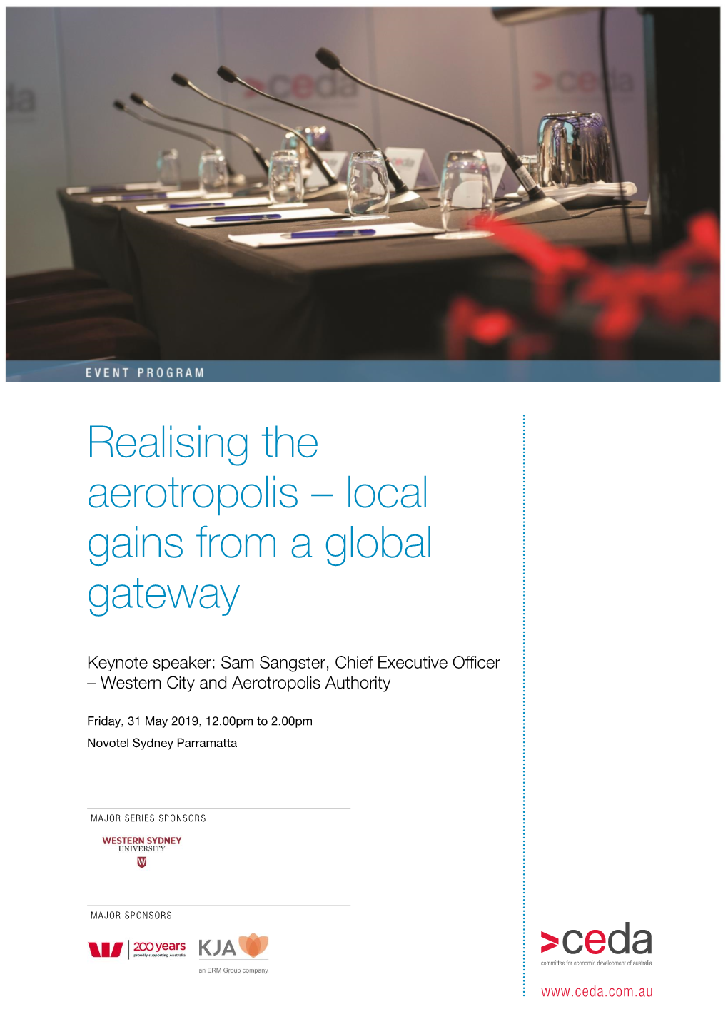 Realising the Aerotropolis – Local Gains from a Global Gateway