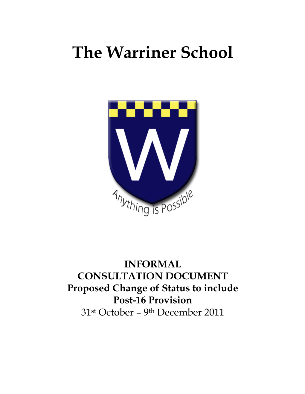 The Warriner School