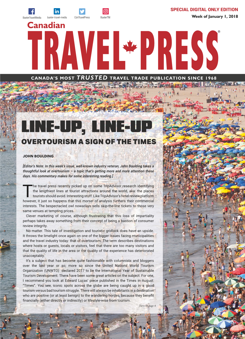 Canadian Travel Press • 3