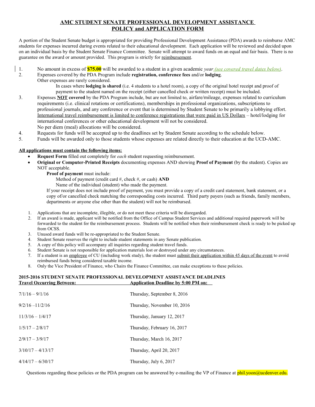 2016 RTD Waiver Request Form