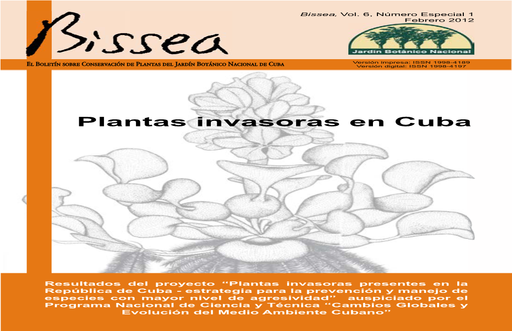 Plantas Invasoras En Cuba