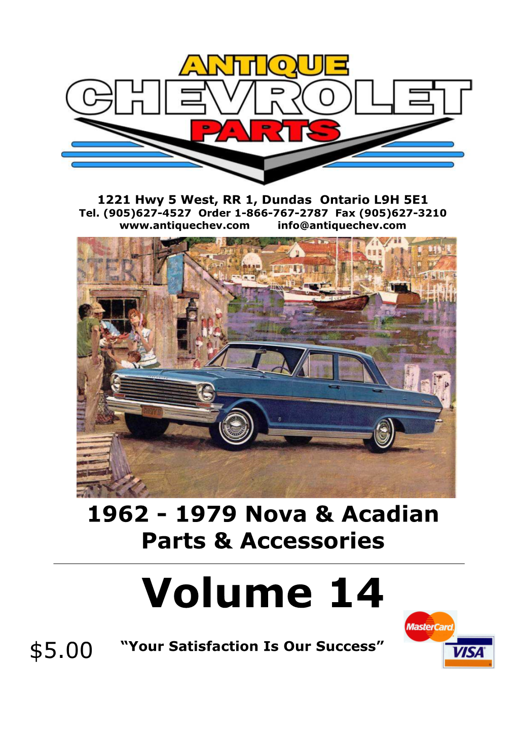 1962 - 1979 Nova & Acadian Parts & Accessories