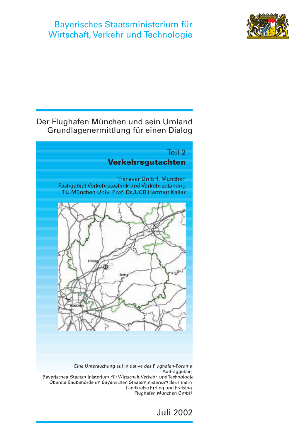 Der Flughafen München Und Sein Umland Grundlagenermittlung Für Einen Dialog