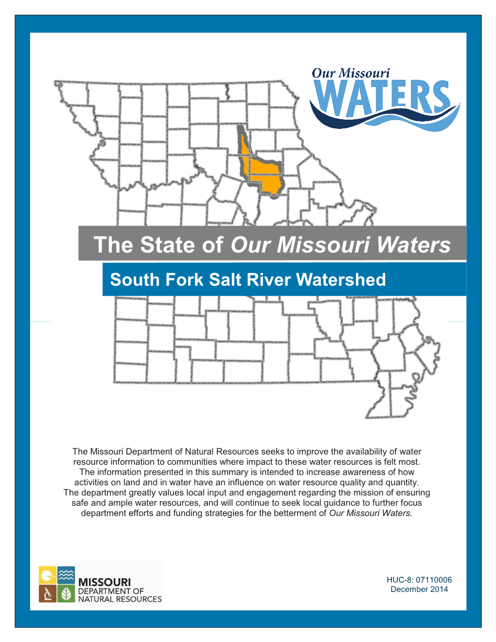 South Fork Salt Watershed Summary