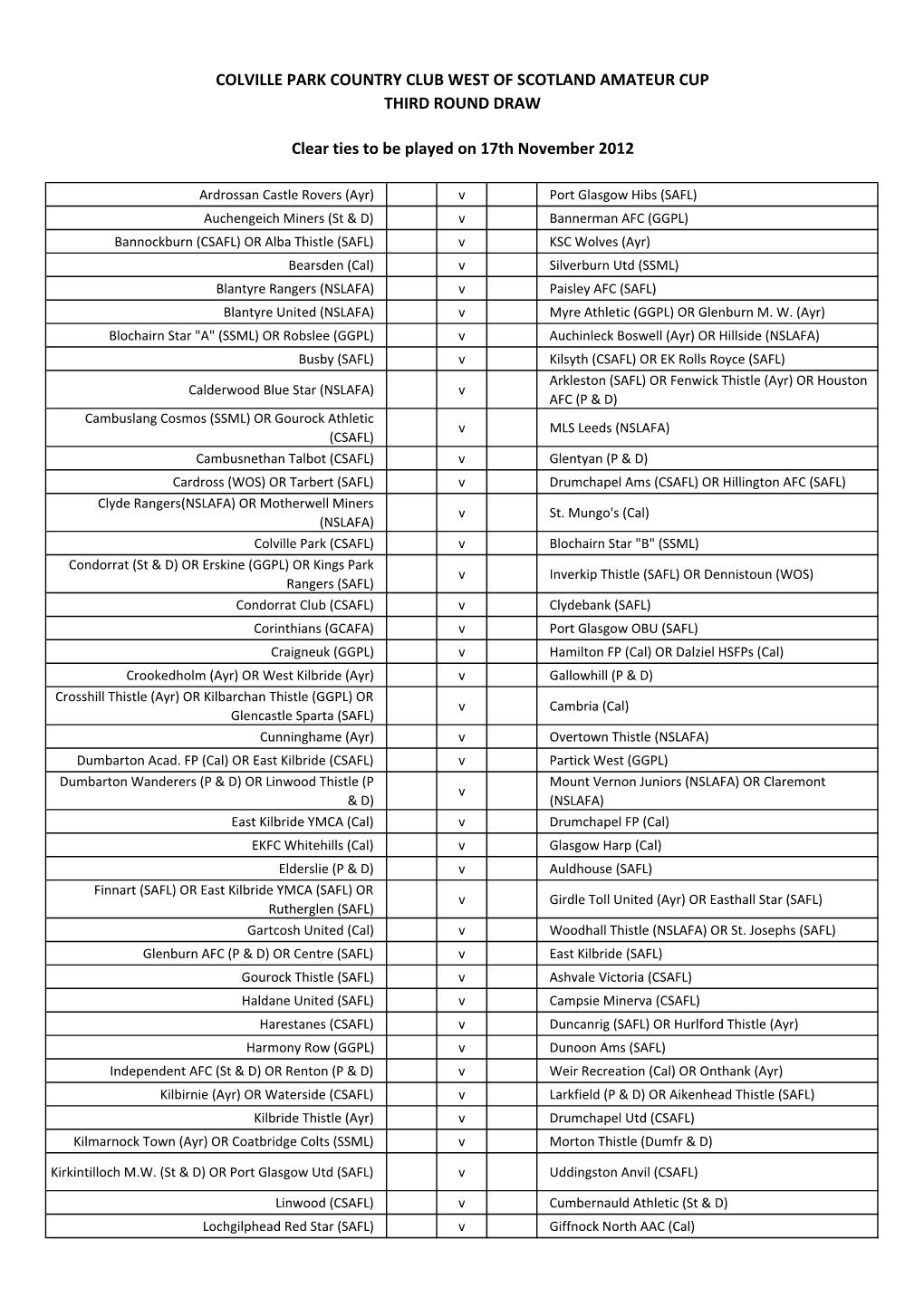 Cup Fixtures.Xlsx