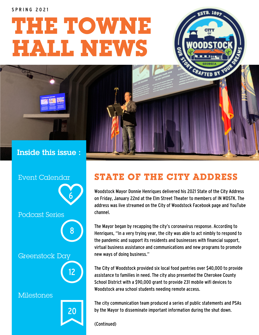 The Towne Hall News