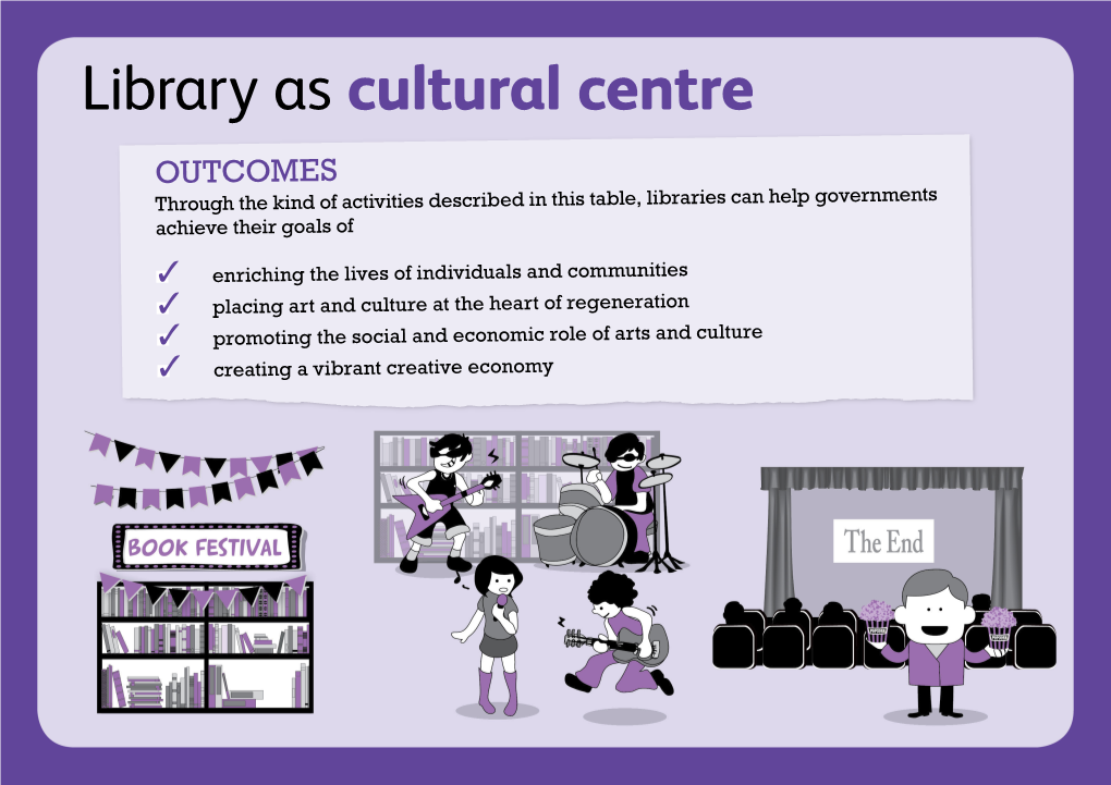 Library As Cultural Centre